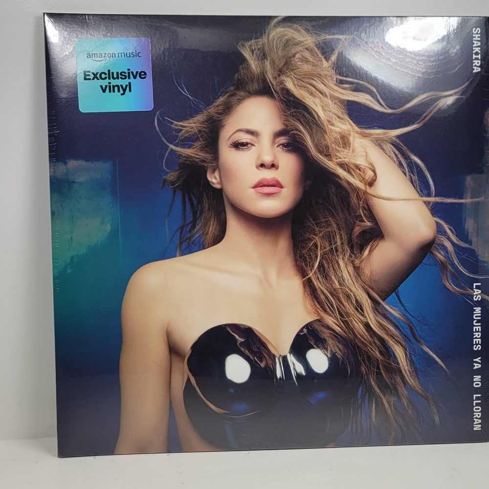 Shakira Blue Exclusive Vinyl Record with Blue Cover New Las Mujeres yan no llora
